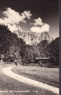 Austria PPC Ehrwald Mit Zugspitzmassiv, Tirol Verlag P. Waltz Echte Real Photo Véritable (2 Scans) - Ehrwald