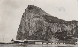 Aviation - Avions - Aéroport Rocher De Gilbraltar - Rock Of Gibraltar From Airfield - 1957 - 1946-....: Modern Tijdperk