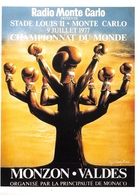 Boxe - Luigi Castiglioni - Affiche Du Championnat Du Monde Carlos MONZON - Rodrigo VALDES à Monté Carlo - Monaco - Boxe