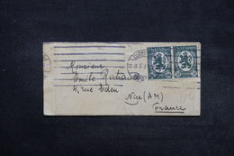 BULGARIE - Petite Enveloppe De Sofia Pour Nice , à Voir - L 27549 - Cartas & Documentos