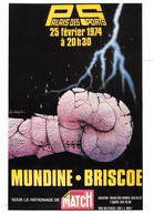 Boxe - Luigi Castiglioni - Affiche De La Rencontre Tony MUNDINE (né à Baryulgil) - Bennie BRISCOE (né à Augusta) - Boxe