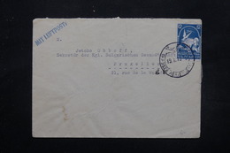 BULGARIE - Enveloppe De Sofia Pour Bruxelles En 1940 Par Avion , Affranchissement Plaisant - L 27575 - Cartas & Documentos