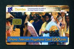 GHANA - Chip Phonecard As Scan - Ghana