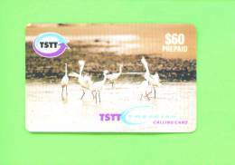 TRINIDAD AND TOBAGO - Remote Phonecard/Birds - Trinidad En Tobago