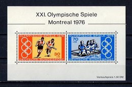 Allemagne Fédérale - Germany - Deutschland Bloc Feuillet 1976 Y&T N°BF11 - Michel N°B12 *** - JO De Montréal - 1959-1980