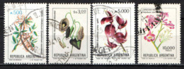 ARGENTINA - 1982 - FIORI - FLOWERS - USATI - Gebraucht