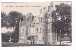 850 - MARCILLY-EN-VILLETTE - Château D'Alosse - Autres & Non Classés