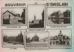 Saint Ghislain - Souvenir De ... Carte Multivues - 1948 - Saint-Ghislain