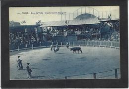 CPA Corrida Tauromachie Taureau Vichy écrite - Corridas