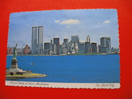 Aerial Study Of Lower Manhattan-6 Stamps - World Trade Center