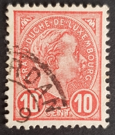 1895, Grand Duke Adolf Of Luxembourg, Duche, Used - 1895 Adolfo De Perfíl