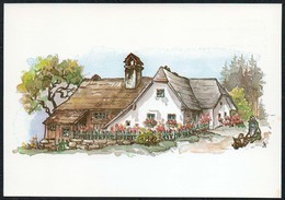 C4346 - TOP Künstlerkarte Aquarell - Bauernhaus Saggraben Waldviertel - Pfingstsammlung Des Landes Niederösterreich - Zwettl