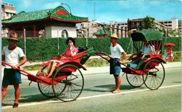 Asie - CHINE  HONG KONG - Pleasure Rides On Rickshawsn- Ajet Age Relic In Hongkong - Chine (Hong Kong)