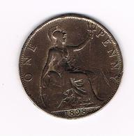 °°° GREAT BRITAIN  1 PENNY 1898  VICTORIA - D. 1 Penny