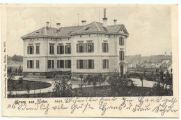 Gruss Aus USTER Asyl Perde-Kutsche Gel. 1905 V. Wald N.Bauma - Uster