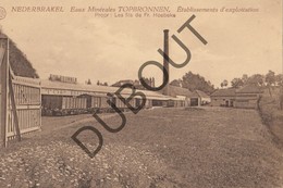 Postkaart-Carte Postale NEDERBRAKEL Eaux Minerales Topbronnen Etabl. D'Exploitation, Fils De Fr. Hoebeke - TREIN (O573) - Brakel