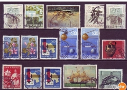 DIFFERENT POSTMARKS-LOT- YUGOSLAVIA - Collections, Lots & Séries