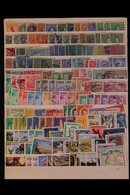 WORLD ACCUMULATION ON PAGES. Mostly 20th Century Mint & Used Stamps With Not Much Duplication Seen Mostly Partly Sorted  - Otros & Sin Clasificación