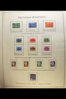 CHRISTIAN FESTIVALS COLLECTION A 1930's To 1970's Mostly Mint Thematic Collection Of World Stamps In A Large Album, Typi - Non Classificati