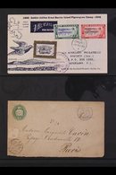 PIGEON POST 1948-97 Group With 1948 Great Barrier Island Golden Jubilee Illustrated Cover, Herm Island Tiny "cover" Bear - Sin Clasificación