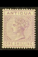 1884-87 1s Mauve, Watermark Crown CA, SG 30, Very Fine Mint. For More Images, Please Visit Http://www.sandafayre.com/ite - Andere & Zonder Classificatie