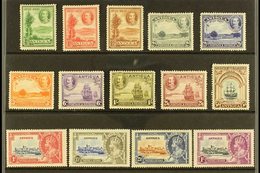 1932-35 KGV COMMEMORATIVES. 1932 Tercentenary Set (SG 81/90) & 1935 Silver Jubilee Set (SG 91/94), Fine Mint With An Occ - Other & Unclassified