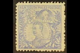 NEW SOUTH WALES 1890 20s Cobalt Blue Perf 11, SG 264a, Fine Mint With Photo Certificate For More Images, Please Visit Ht - Altri & Non Classificati