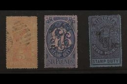 VICTORIA - POSTAL FISCALS 1884 - 1896 Extensive Collection Of These Fascinating Issues Including Mint, Used Postally And - Altri & Non Classificati