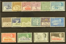 1963-69 Complete Definitive Set, SG 1/15a, Lightly Hinged Very Fine Mint (16 Stamps) For More Images, Please Visit Http: - Sonstige & Ohne Zuordnung