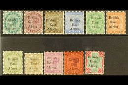 1895-96 Set To 12a And 1r Green & Carmine, SG 49/58, 60, Fine Mint. (11 Stamps) For More Images, Please Visit Http://www - Britisch-Ostafrika