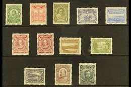 1910 Tercentenary Of Colonization Complete Set Perf 12, SG 95/105, Including Both Types 6c, Fine Fresh Mint. (12 Stamps) - Andere & Zonder Classificatie