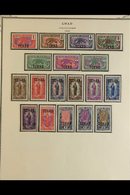 CHAD 1922-33 COMPLETE MINT / NHM COLLECTION. A Charming, Complete Mint / Nhm Collection Presented On A Series Of "Scott" - Altri & Non Classificati