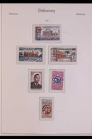 DAHOMEY 1960-70 NEVER HINGED MINT COLLECTION Displayed On Lighthouse Printed Hingeless Pages, Incl. Good Air Issues, Hig - Autres & Non Classés