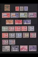 1880-1949 MINT COLLECTION Presented On A Pair Of Stock Pages That Includes A Small QV Range To 3d, KEVII To 6d, KGV Defi - Gambie (...-1964)