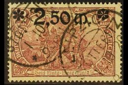 1920 2.50m On 2m Rosy Purple Surcharge (Michel 118, SG 139), Fine Used With Two Fully Dated Cds Cancels. For More Images - Autres & Non Classés