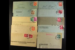 1930's RAILWAY TRAVELLING POST OFFICES POSTMARKS. An Interesting Holding Of Part Covers & Cover Fronts Bearing Chiefly V - Otros & Sin Clasificación