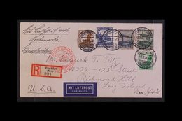 1936 AIRSHIP COVER INC LETTER. An Interesting Registered Cover (03/05/36) With Letter Dated 02/05/36, To Long Island, Ne - Autres & Non Classés