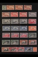 1938-51 FINE MINT DEFINITIVES CAT £1300+ An Attractive All Different Collection Which Includes The Complete Set From ½d  - Gibilterra