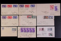 SUPERB KGVI COVERS COLLECTION A Valuable And Attractive Range Of Commercial And Philatelic Mail, Many Registered Etc, No - Gilbert- Und Ellice-Inseln (...-1979)