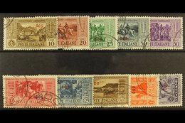 DODECANESE ISLANDS COO 1932 Garibaldi Set, SG 89/98, Sassone S.56, Very Fine Used (10). For More Images, Please Visit Ht - Altri & Non Classificati