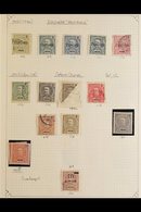 1894-1942 "OLD TIME" COLLECTION CAT. £2800+ Mint/unused And Used On Album Pages A Few Faults But Mainly Fine Condition.  - Otros & Sin Clasificación