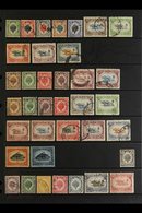 KEDAH 1912-1959 USED COLLECTION On Stock Pages, All Different, Includes 1912 Set To 50c, 1919-21 Set, 1921-32 Set To $1, - Sonstige & Ohne Zuordnung
