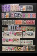 PERLIS 1948-1970 MINT / NHM STOCK Presented On A Stock Page. Includes 1948 RSW Set X2, 1951-55 Defin Range To 35c, 1957  - Other & Unclassified