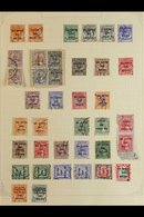 GENERAL ISSUES FINE USED COLLECTION On A Page, Includes 1942 "Dai Nippon" Opts On Straits Settlements Set, Plus 2c & 8c  - Altri & Non Classificati