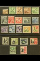 1938 Geo VI Set Complete, Perforated "Specimen", SG 217s/31s, Very Fine Mint Large Part Og. Rare Set. (21 Stamps) For Mo - Malte (...-1964)