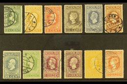 1913 Centenary Of Independence Complete Set (NVPH 90/101, SG 214/25, Michel 81/92), Very Fine Cds Used, Fresh & Attracti - Autres & Non Classés