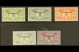 ENGLISH 1925 Postage Due Set, SG D1/5, Mint, The 5d With A Thin. (5 Stamps) For More Images, Please Visit Http://www.san - Otros & Sin Clasificación