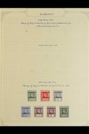 ENGLISH: 1910-49 FINE MINT COLLECTION Neatly Presented On Album Pages & Includes 1910 Set, 1911 Set, 1921 Set, 1924 Surc - Otros & Sin Clasificación