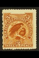 1907-08 3d Brown, Perf 14, SG 375, Fine Mint. For More Images, Please Visit Http://www.sandafayre.com/itemdetails.aspx?s - Autres & Non Classés