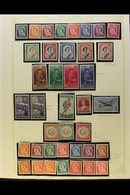 1953-83 FINE MINT COLLECTION A Clean Collection On Album Pages Which Includes 1953-59 Complete Definitive Set, 1955-59 D - Altri & Non Classificati